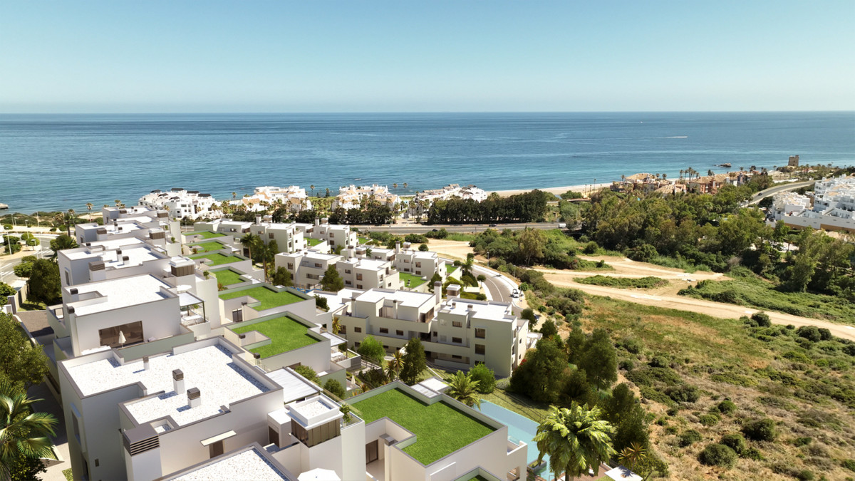 Arrecife Casares Costa : Appartements neufs contemporains avec vue sur la mer sur la Costa del Sol — image 1